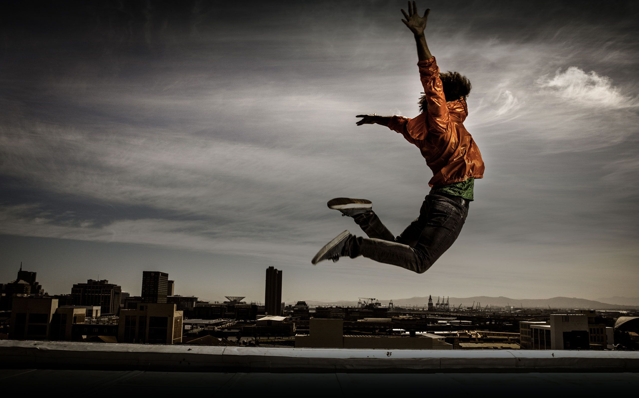 Urban Style Shows With Parkour Free Running And Tricking