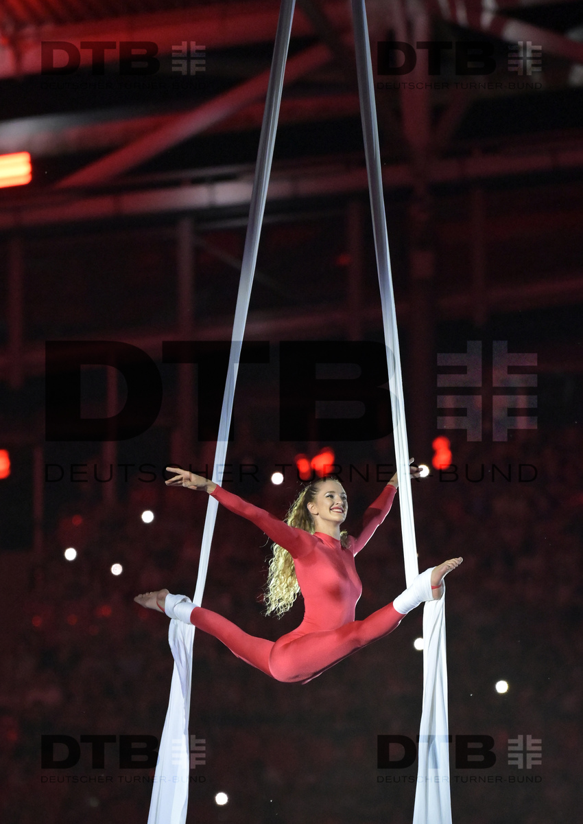 Spectacular 3D Flight Show at RB Arena Leipzig